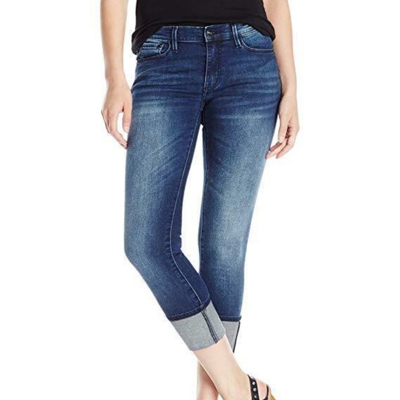 Buffalo David Bitton Denim - BUFFALO DAVID BITTON Faith Cuffed Jeans SZ 30